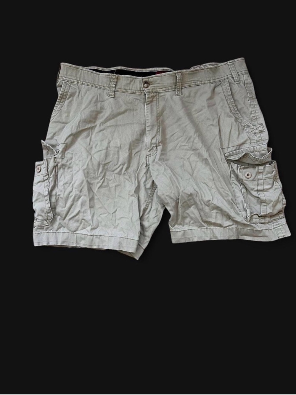 The Foundry Supply Co. Men's Cargo Shorts in Light Tan